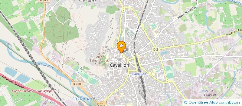 localisation de l'entreprise LE PALET GOURMAND à CAVAILLON