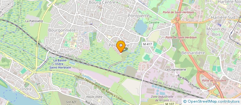 localisation de l'entreprise LE PALET HERBLINOIS  SAINT-HERBLAIN