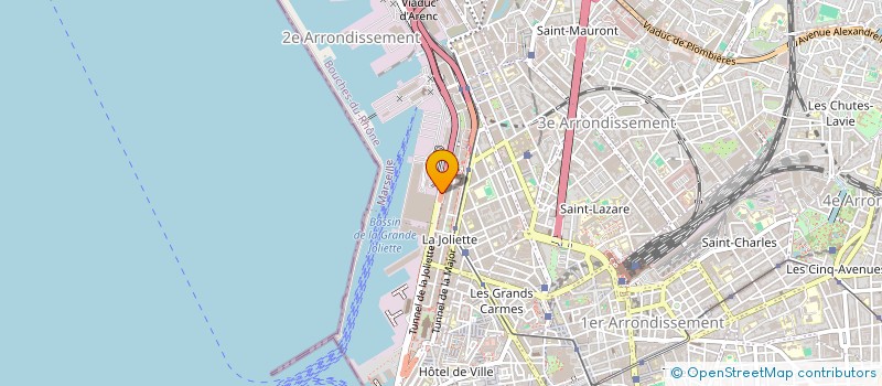 localisation de l'entreprise LE PALET JULYTH à MARSEILLE
