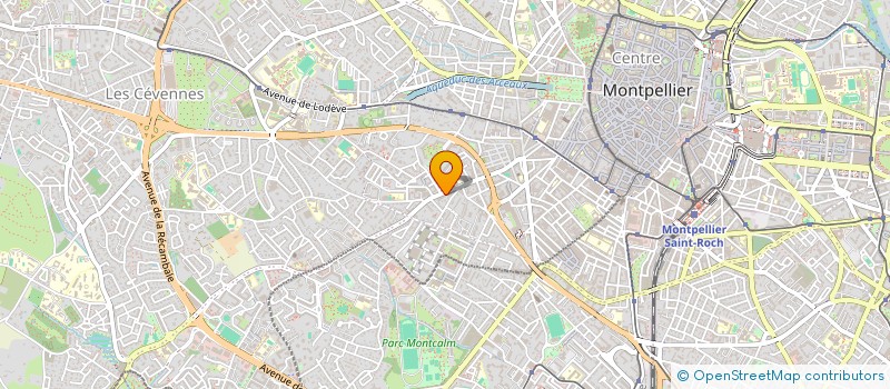 localisation de l'entreprise LE PALI à MONTPELLIER