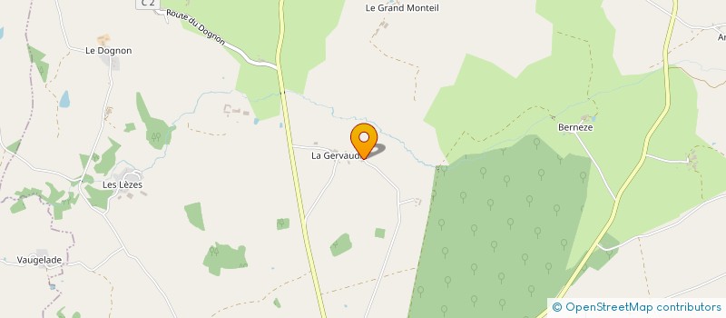 localisation de l'entreprise LE PALLIUM SAS à MAGNAC-LAVAL