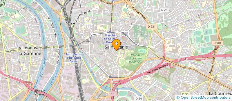 localisation de l'entreprise LE PALMIER à SAINT-DENIS