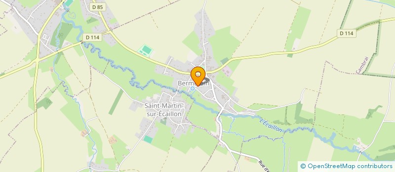 localisation de l'entreprise LE PALMIER à BERMERAIN