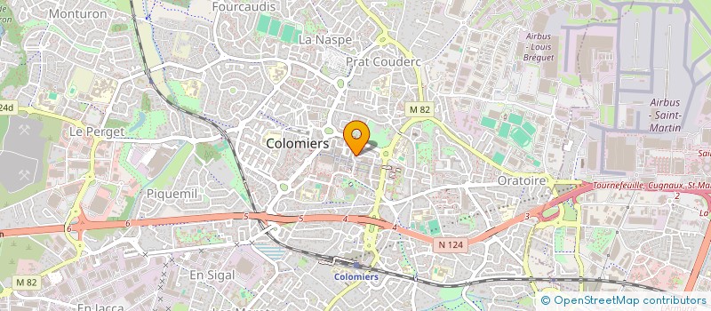 localisation de l'entreprise LE PALMIER à COLOMIERS