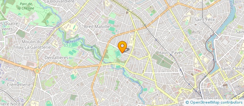 localisation de l'entreprise LE PALMIER  NANTES