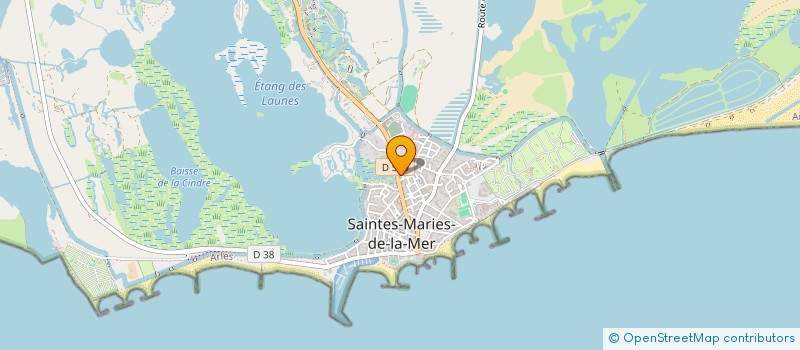 localisation de l'entreprise LE PALOMINO à LES STES MARIES DE LA MER