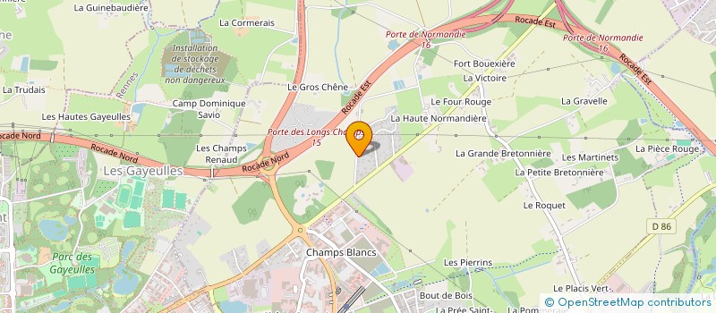 localisation de l'entreprise LE PAMIR  CESSON-SEVIGNE