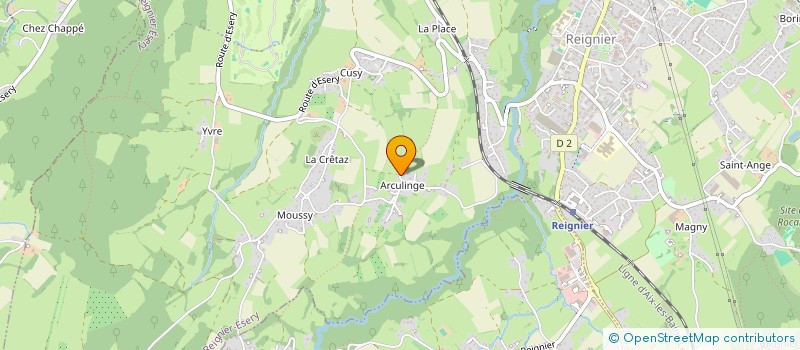 localisation de l'entreprise LE PAN NOUA à REIGNIER-ESERY