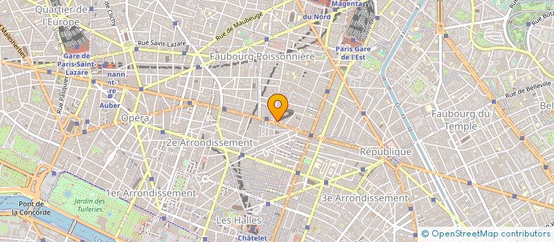localisation de l'entreprise LE PANAM à PARIS