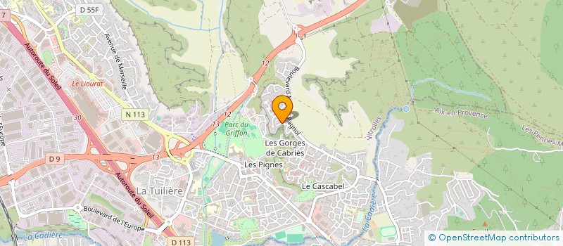 localisation de l'entreprise LE PANAOU à VITROLLES