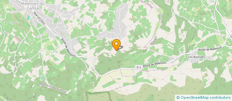 localisation de l'entreprise LE PANDA BLANC  MALEMORT-DU-COMTAT