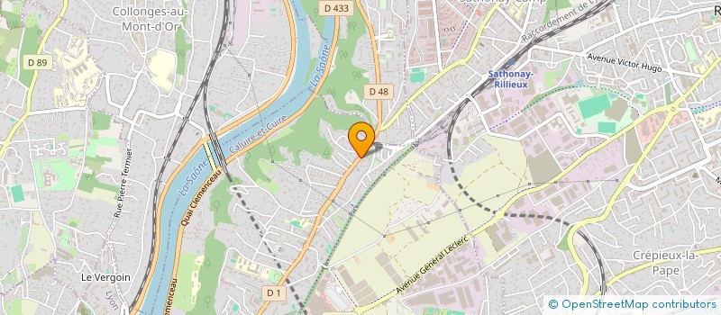 localisation de l'entreprise LE PANICIEN à CALUIRE-ET-CUIRE