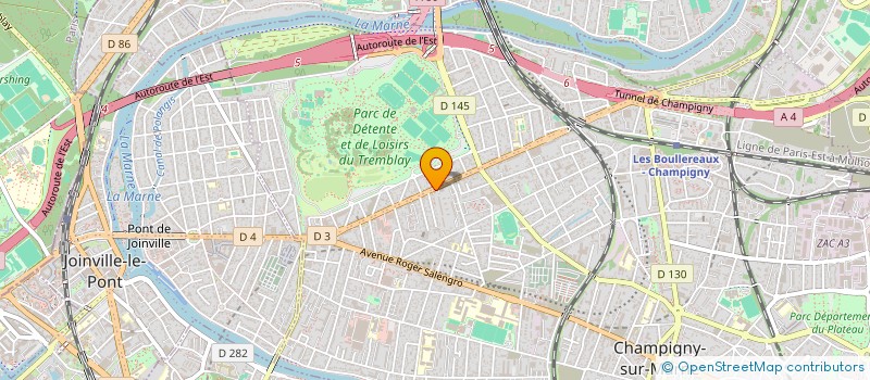 localisation de l'entreprise LE PANIER 94  CHAMPIGNY-SUR-MARNE