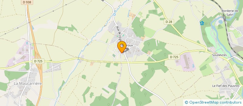 localisation de l'entreprise LE PANIER D'CLAIRE  AIRVAULT