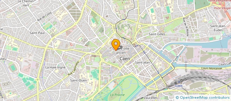 localisation de l'entreprise LE PANIER D'EMERAUDE à CAEN