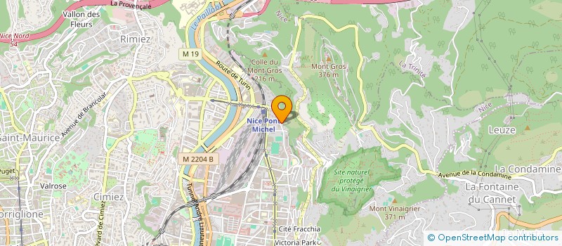 localisation de l'entreprise LE PANIER D'ENTRAIDE  NICE