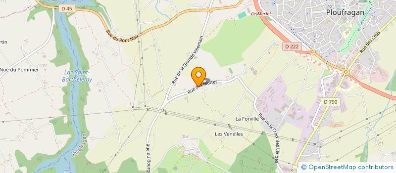 localisation de l'entreprise LE PANIER DE LA LANDE à PLOUFRAGAN