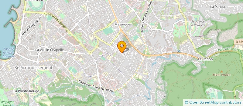 localisation de l'entreprise LE PANIER DE LA MENAGERE à MARSEILLE