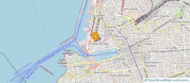localisation de l'entreprise LE PANIER DE MARIE à MARSEILLE