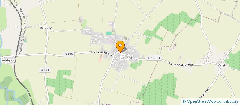localisation de l'entreprise LE PANIER DE MONTILS à MONTILS