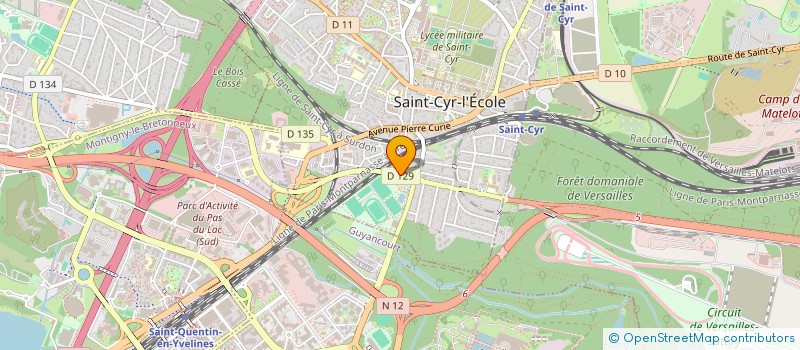 localisation de l'entreprise LE PANIER DE SAINT JOSEPH à SAINT-CYR-L'ECOLE