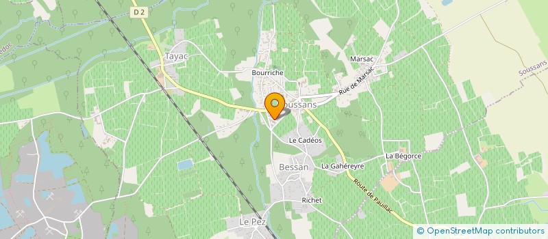 localisation de l'entreprise LE PANIER DES FILLES  SOUSSANS