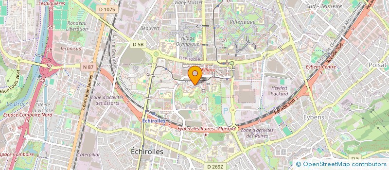localisation de l'entreprise LE PANIER DES GRANGES à ECHIROLLES