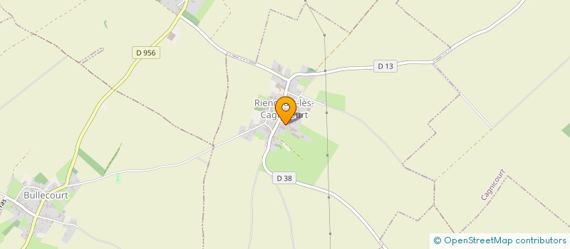 localisation de l'entreprise LE PANIER DES MEUH à RIENCOURT-LES-CAGNICOURT