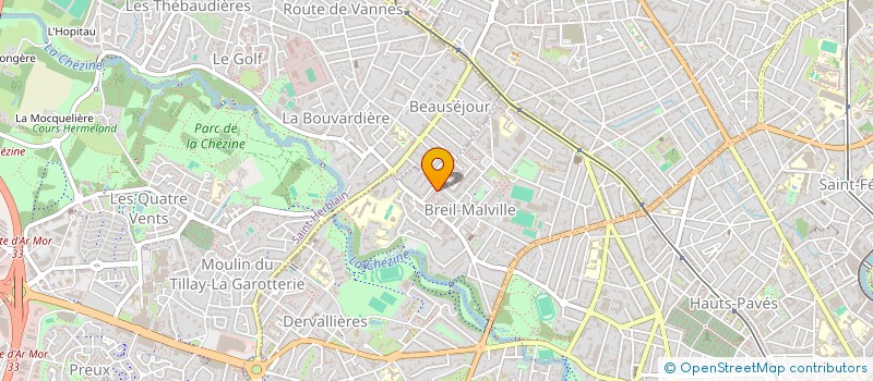 localisation de l'entreprise LE PANIER DU BREIL à NANTES