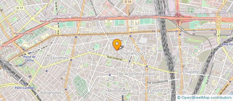 localisation de l'entreprise LE PANIER DU CITADIN à PARIS