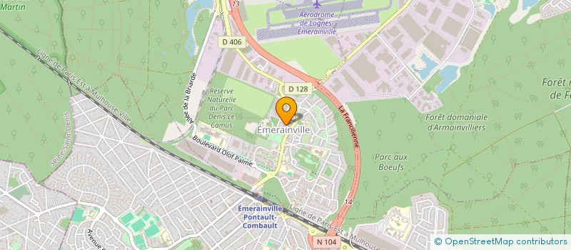 localisation de l'entreprise LE PANIER DU COEUR  EMERAINVILLE
