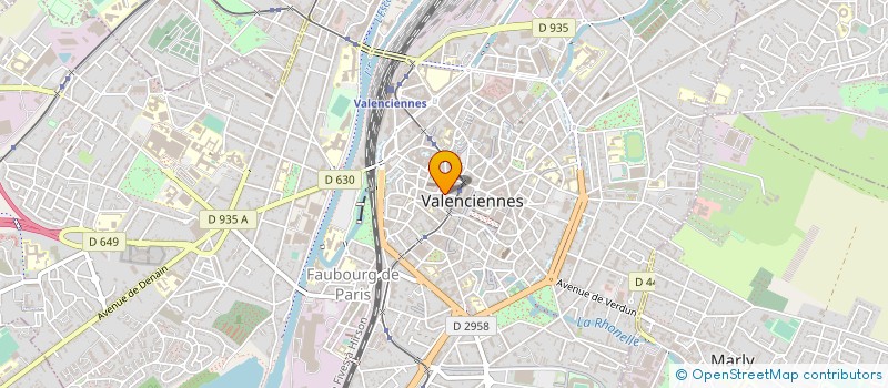 localisation de l'entreprise LE PANIER DU GOURMET  VALENCIENNES