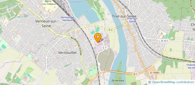 localisation de l'entreprise LE PANIER DU PORTUGAL II à VERNOUILLET