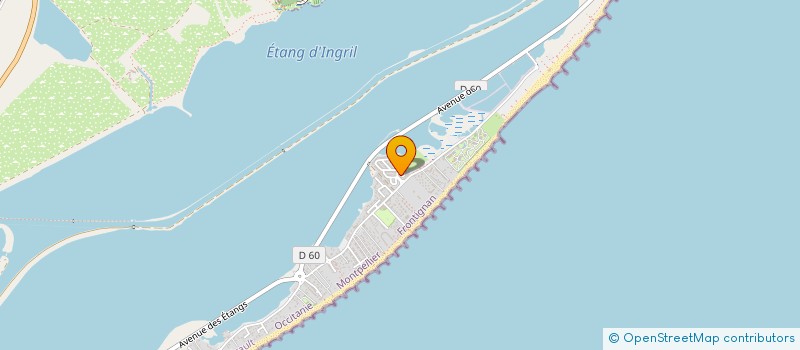 localisation de l'entreprise LE PANIER DU TERROIR à FRONTIGNAN