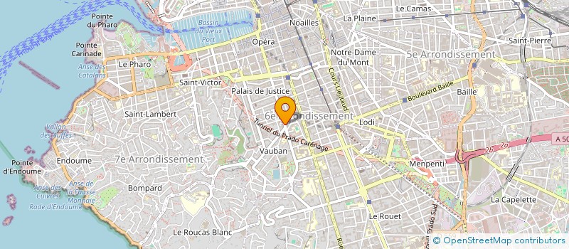 localisation de l'entreprise LE PANIER MARSEILLAIS à MARSEILLE