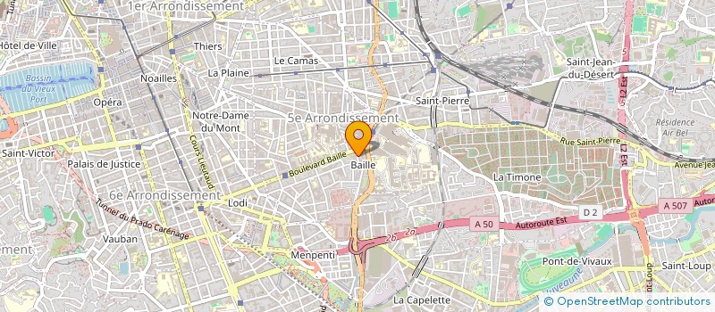 localisation de l'entreprise LE PANIER PROVENCAL à MARSEILLE