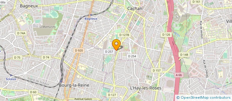 localisation de l'entreprise LE PANIER SOLIDAIRE  CACHAN