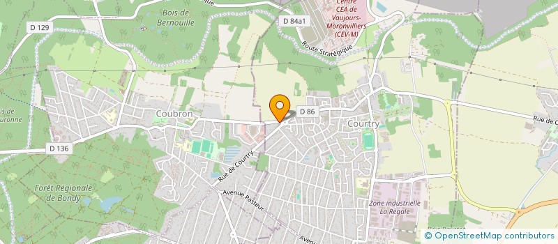 localisation de l'entreprise LE PANIER SOLIDAIRE à COURTRY