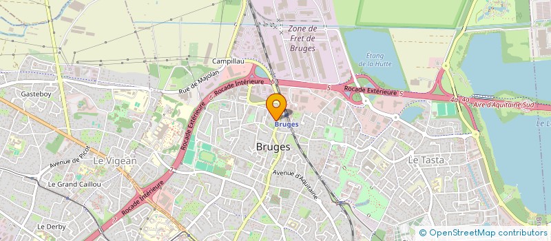 localisation de l'entreprise LE PANIER SOURIRE  BRUGES