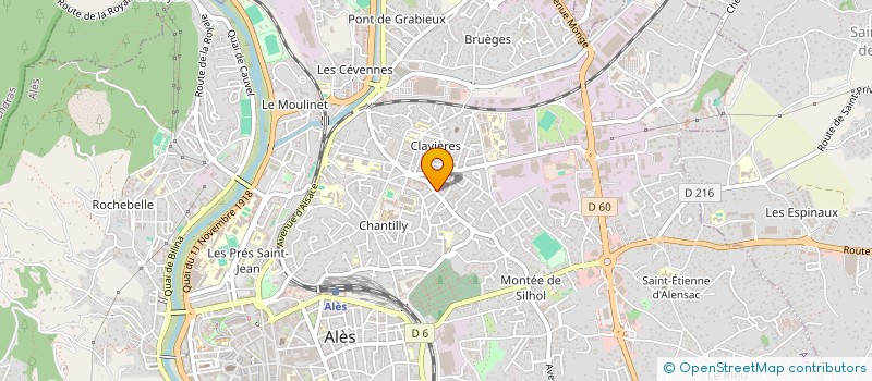 localisation de l'entreprise LE PANIER TROPICAL  ALES