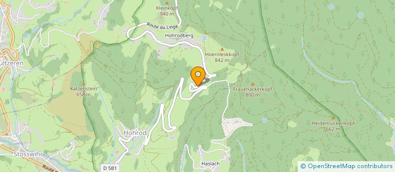 localisation de l'entreprise LE PANORAMA  HOHROD