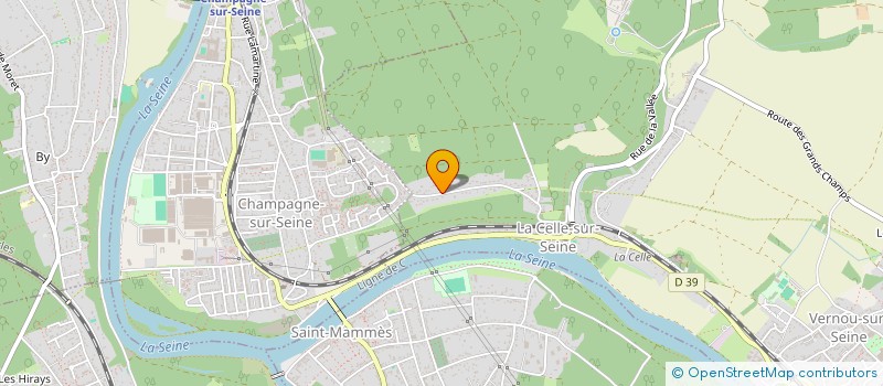 localisation de l'entreprise LE PANORAMA  VERNOU-LA-CELLE-SUR-SEINE