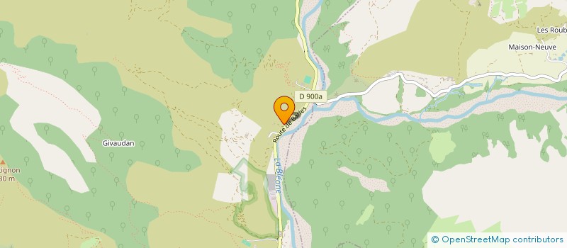 localisation de l'entreprise LE PANORAMA  DIGNE-LES-BAINS