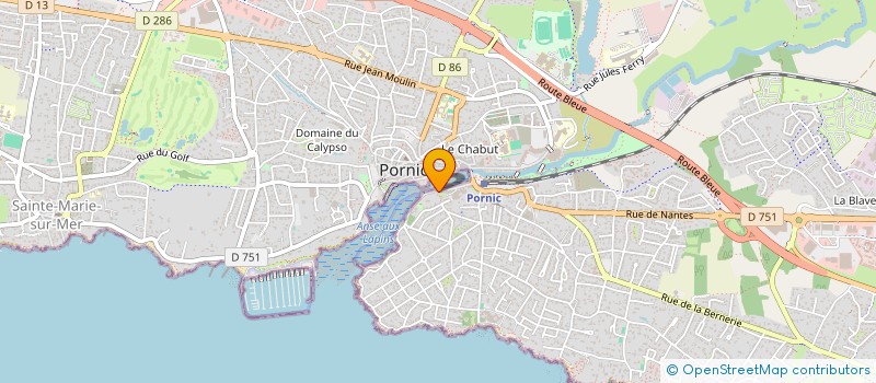 localisation de l'entreprise LE PANORAMIC à PORNIC