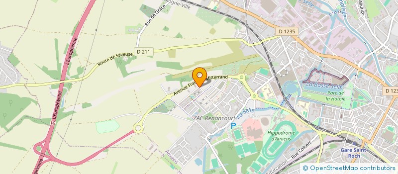 localisation de l'entreprise LE PANORAMIC  AMIENS