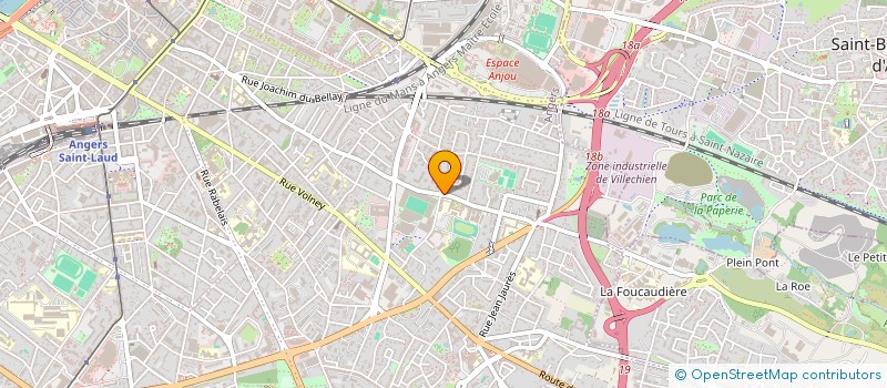 localisation de l'entreprise LE PANORAMIQUE à ANGERS