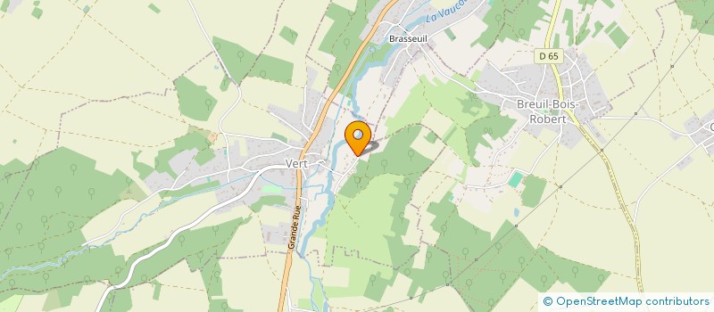 localisation de l'entreprise LE PANTHEON DE PENMARC'H  VERT