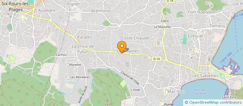 localisation de l'entreprise LE PANTIN DU POETE à LA SEYNE-SUR-MER