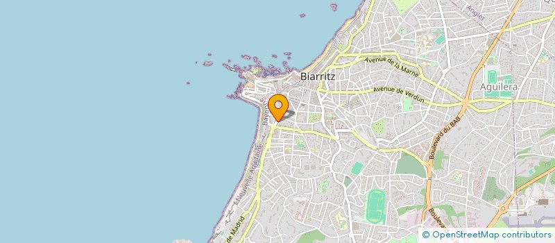 localisation de l'entreprise LE PANZEROTTI à BIARRITZ