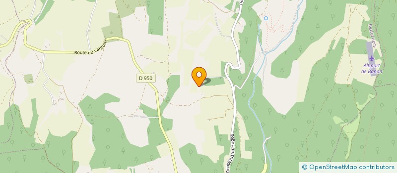 localisation de l'entreprise LE PAON FESTIVAL  REDORTIERS